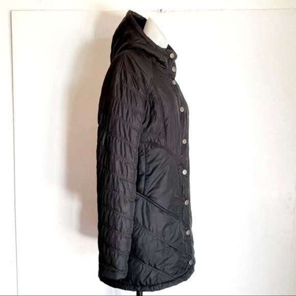 PrAna Diva Long Hooded black Jacket size Small - Picture 6 of 16